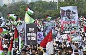 Demo Palestina Di Indonesia Reaction Orang